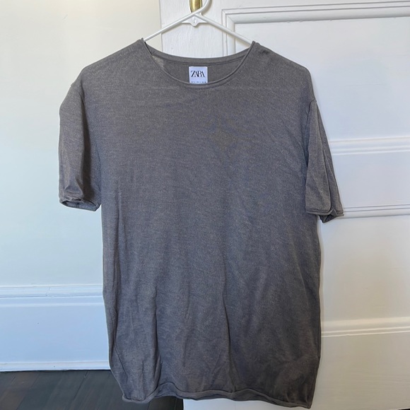 Zara Shirts Zara Mens Sweater Tshirt Poshmark